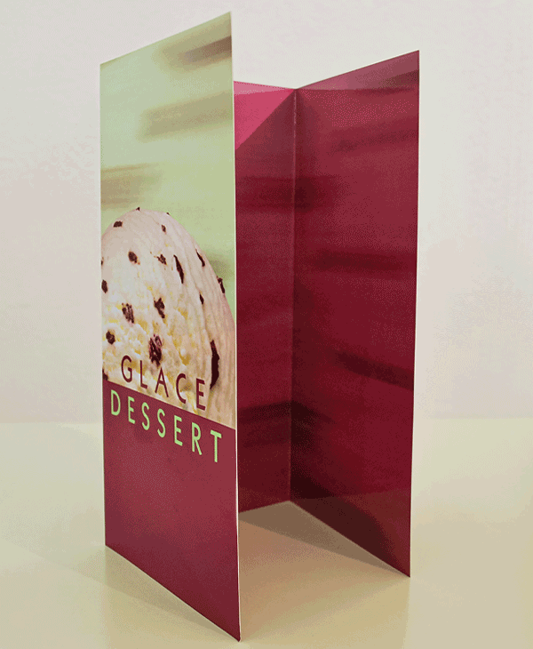 Speisen- und Getränke Karte Modell Swiss Card